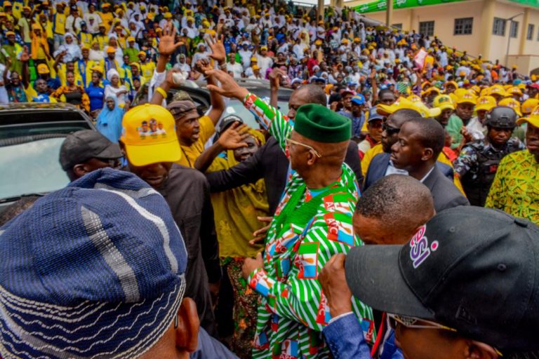 ‎Thousands Gather as PDP, ADC Leaders Defect to APC at Abiodun’s Ogun Carnival