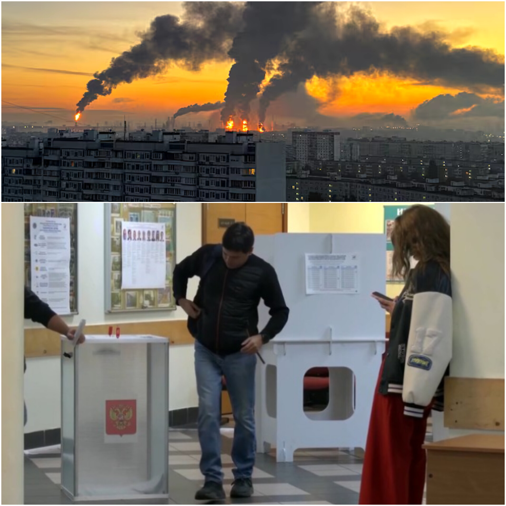 ‎RUSSIA’S PARLIAMENTARY ELECTION ENTERS FINAL DAY AMID MAJOR DRONE ATTACK