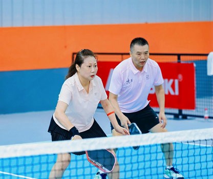 ‎PICKLEBALL PROVES POPULAR AMONG OLDER ADULTS IN CHINA