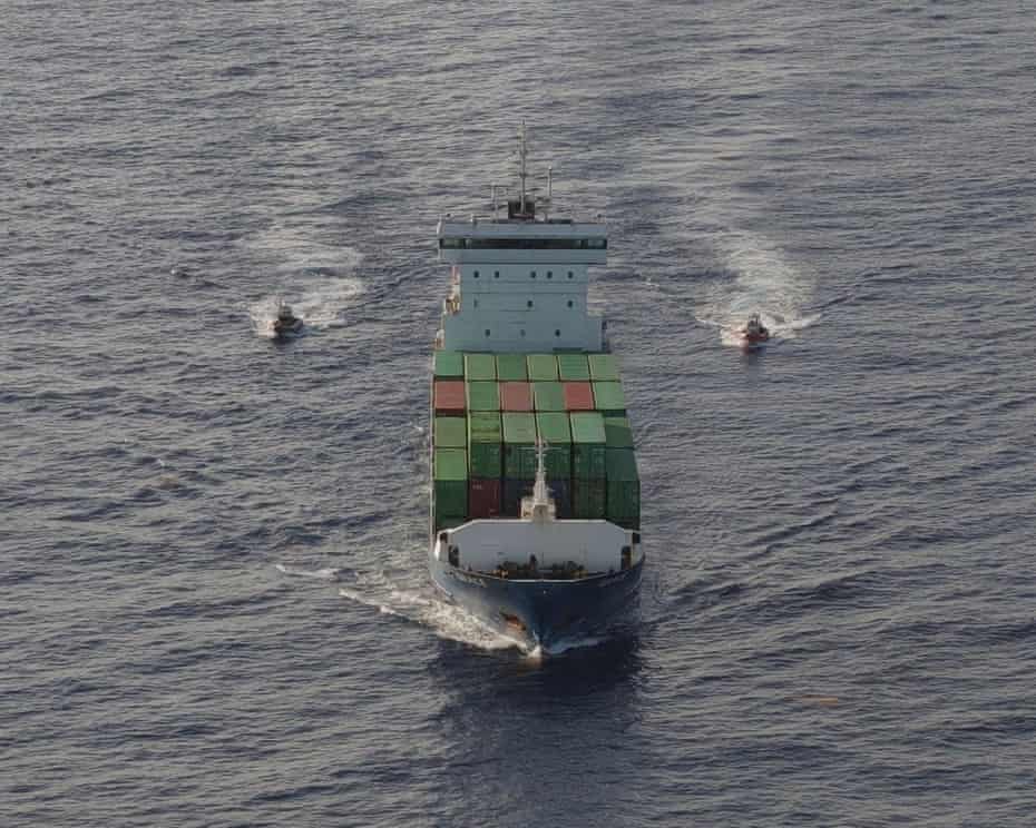 US COAST GUARD INTERCEPTS FUEL SHIP BOUND FOR CUBA