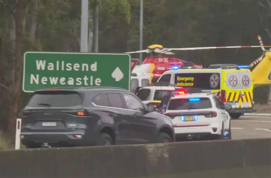 VEHICLE STRIKES CROWD DURING NEWCASTLE KNIGHTS FAREWELL EVENT