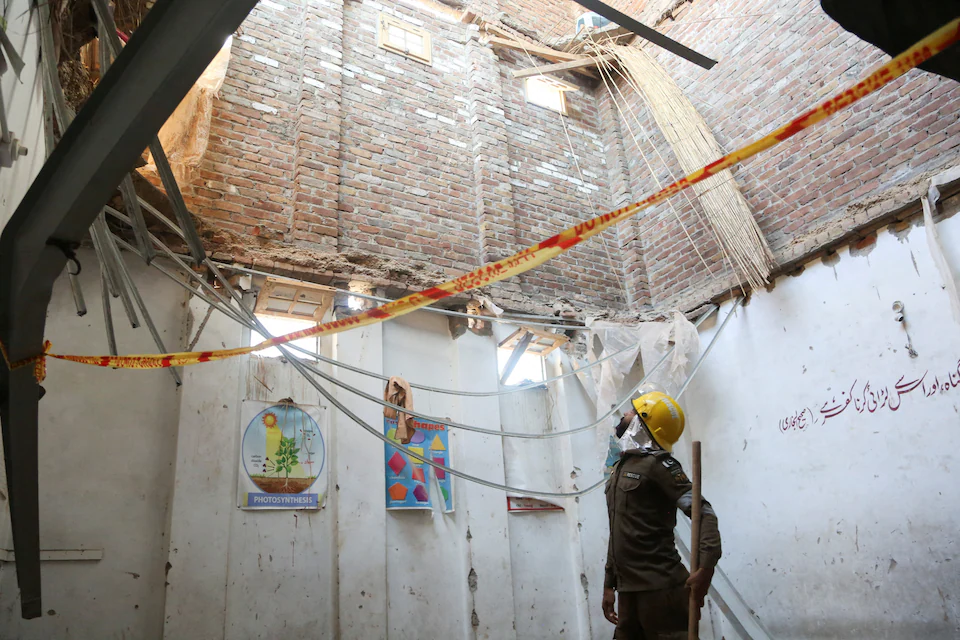 ‎PAKISTAN SCHOOL ROOF COLLAPSE KILLS 33, INCLUDING 32 CHILDREN